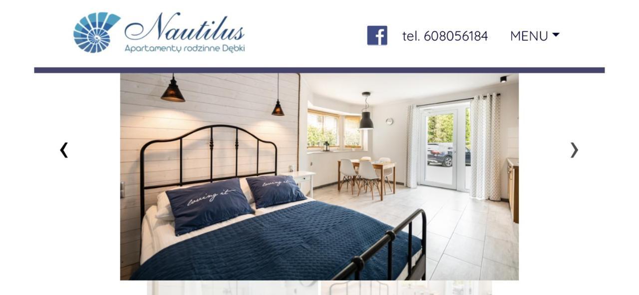 Willa Nautilus Debki Ngoại thất bức ảnh